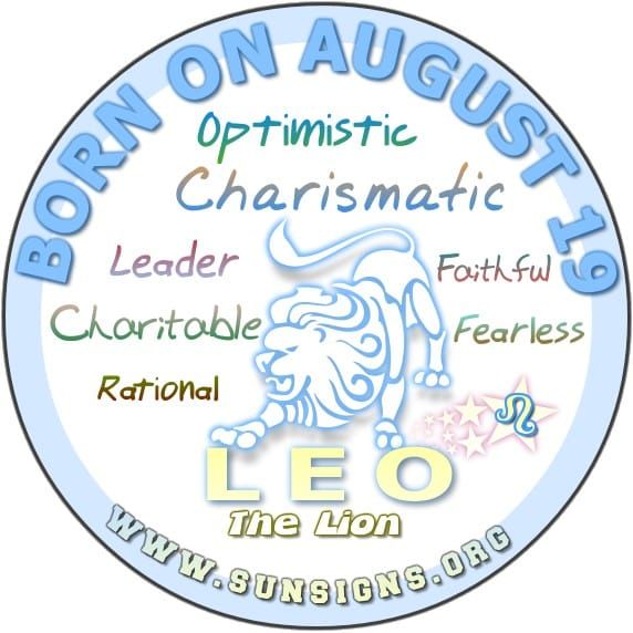 19 de agosto Zodiaco: rasgos de personalidad, compatibilidad y más