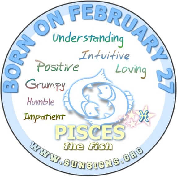 27 de febrero Zodíaco: Signo, rasgos de personalidad, compatibilidad y más