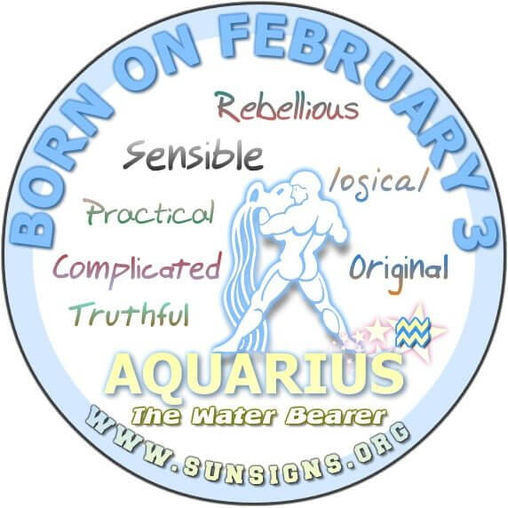3. februar Zodijak: znak, osobine ličnosti, kompatibilnost i još mnogo toga
