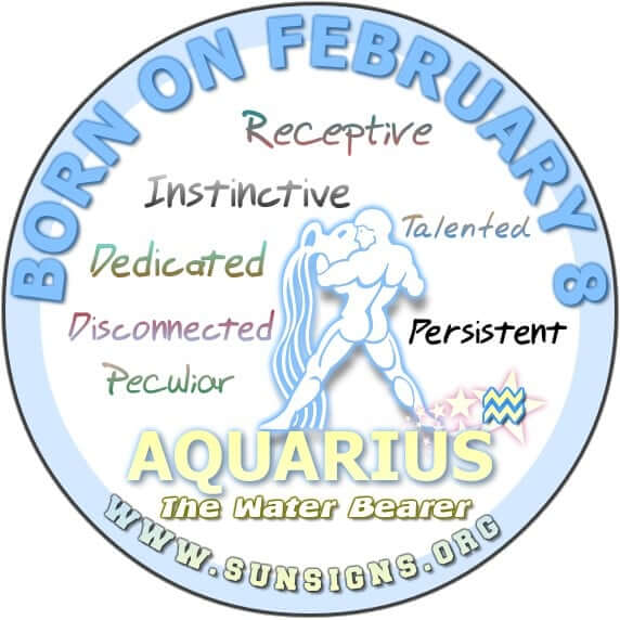 8 de febrero Zodíaco: Signo, rasgos de personalidad, compatibilidad y más