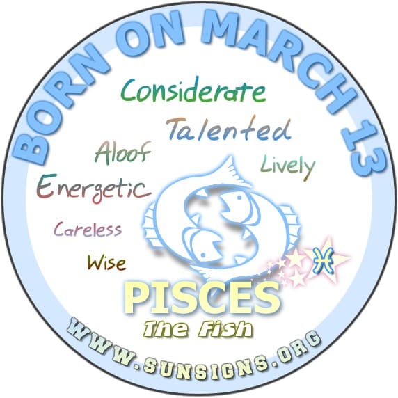 Zodiaque du 13 mars : signe, traits de personnalité, compatibilité, et plus encore