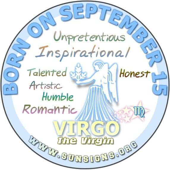 15 September Zodiac: teken, eienskappe, verenigbaarheid en meer